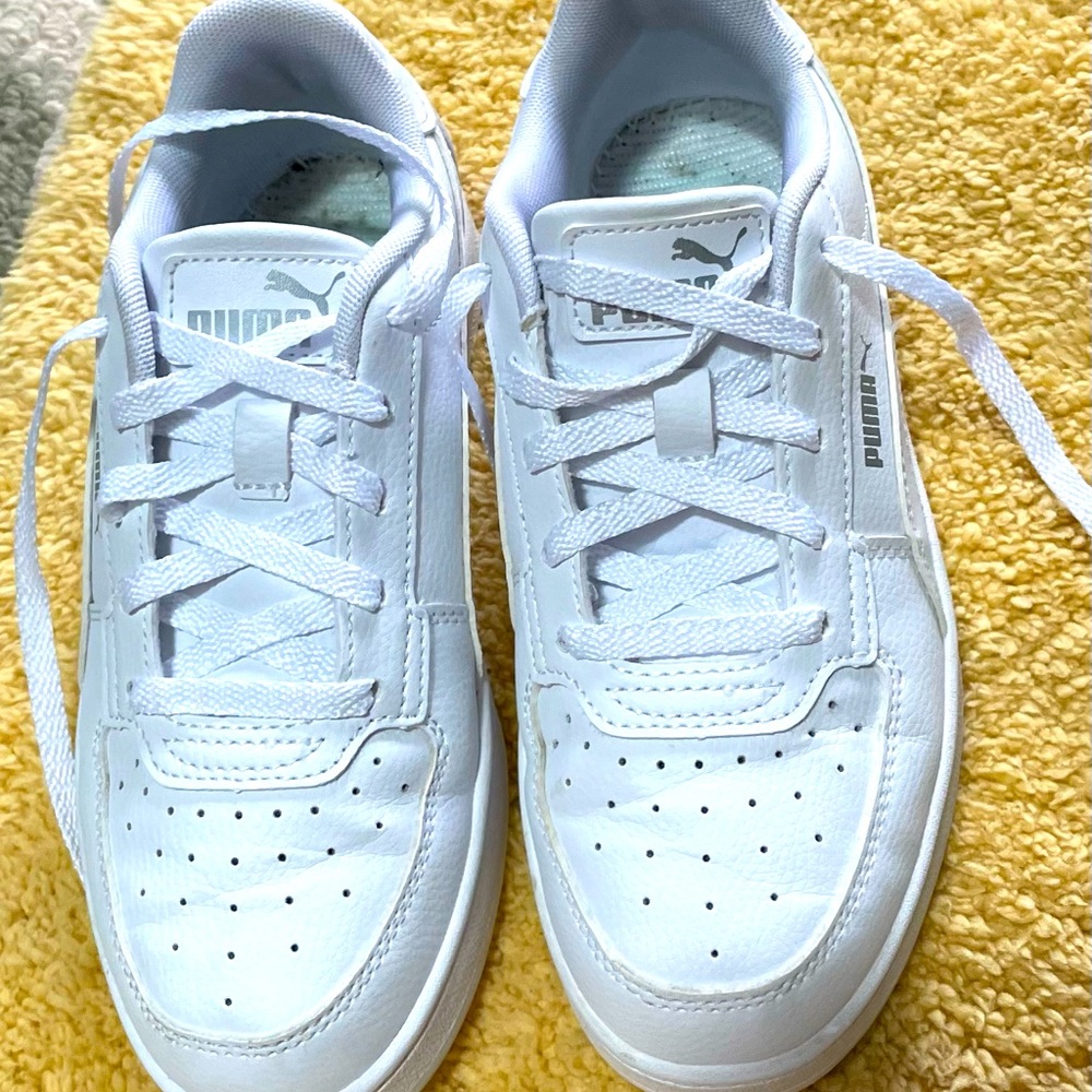 Puma Girls Sneakers - Classic White